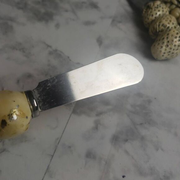 4 Vintage Boston Warehouse Stainless Steel Fruit Spreader/Knifes - Picture 6 of 9